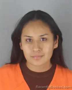 Mugshot of Melissa Canongo Aguilar booked in Hennepin County, Minnesota on September 6, 2026