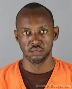 Mugshot of Khalil Bashir Mohamud booked in Hennepin County, Minnesota on September 15, 2026