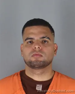 Mugshot of Fernando Enrique Leon Vasquez booked in Hennepin County, Minnesota on September 27, 2026