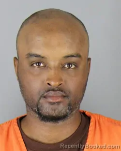 Mugshot of Abdirizak Ahmed Farah booked in Hennepin County, Minnesota on September 27, 2026
