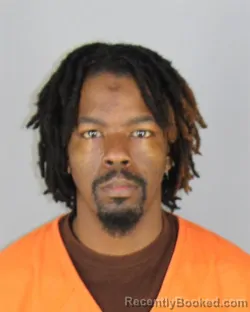Mugshot of Derell Deonte Franklin booked in Hennepin County, Minnesota on September 27, 2026