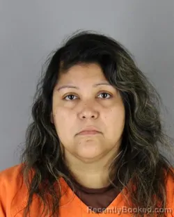 Mugshot of Jessica Francis Alvarez booked in Hennepin County, Minnesota on September 27, 2026