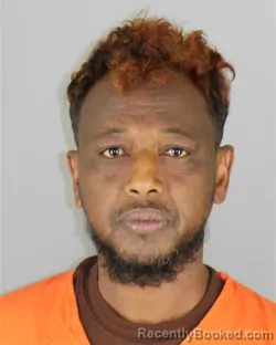 Mugshot of Mohamed Abdi Ali booked in Hennepin County, Minnesota on September 28, 2026