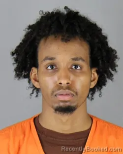 Mugshot of Usama Farhan Abdi booked in Hennepin County, Minnesota on September 28, 2026