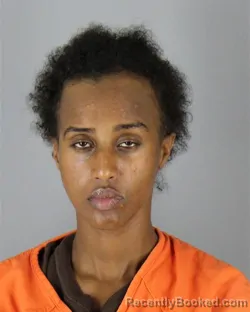 Mugshot of Amran Mursal Abdi booked in Hennepin County, Minnesota on September 28, 2026