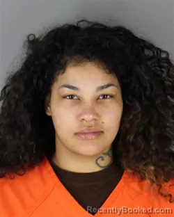 Mugshot of Jada Shalleya Mims booked in Hennepin County, Minnesota on September 29, 2026