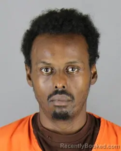 Mugshot of Jamal Suiub Abdi booked in Hennepin County, Minnesota on September 30, 2026