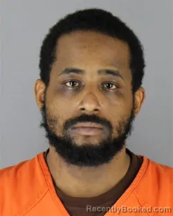 Mugshot of Keenan Jamar Hardiman booked in Hennepin County, Minnesota on September 30, 2026