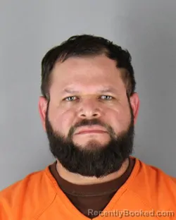 Mugshot of Jonny Alberto Ortega Sanchez booked in Hennepin County, Minnesota on October 1, 2026