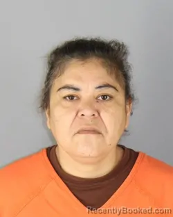 Mugshot of Rosa Maria Velez booked in Hennepin County, Minnesota on October 1, 2026