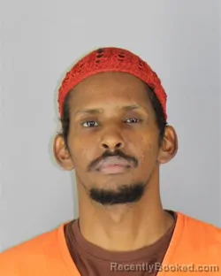 Mugshot of Mohamed Mohamud Hersi booked in Hennepin County, Minnesota on October 1, 2026