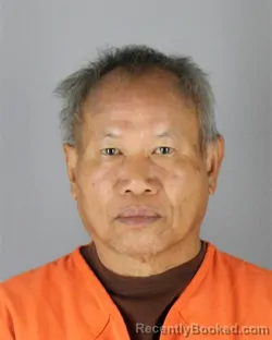 Mugshot of Khampha Vongphachanh booked in Hennepin County, Minnesota on October 1, 2026