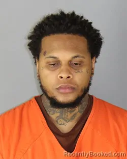Mugshot of Amir Zanekee Rashad Brown booked in Hennepin County, Minnesota on October 1, 2026