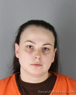 Mugshot of Kristen Barbra Remington booked in Hennepin County, Minnesota on October 2, 2026