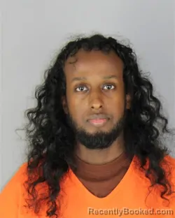 Mugshot of Abduljibbar Jama Mohammed booked in Hennepin County, Minnesota on October 2, 2026