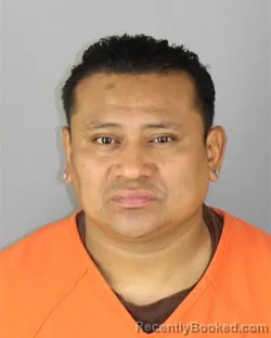 Mugshot of Bayardo Lainez Obando booked in Hennepin County, Minnesota on October 2, 2026