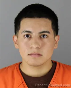 Mugshot of Cristofer Jhoel Paredes Guanolema booked in Hennepin County, Minnesota on October 2, 2026