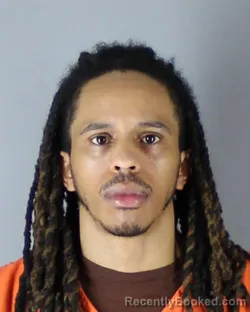 Mugshot of Shamar Aaron Huggar booked in Hennepin County, Minnesota on October 3, 2026