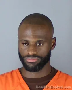Mugshot of Emmanuel Sekou Brown booked in Hennepin County, Minnesota on October 3, 2026