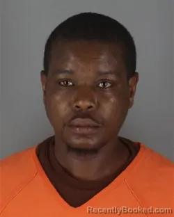 Mugshot of Edwin Moruri Jr Omariba booked in Hennepin County, Minnesota on October 3, 2026