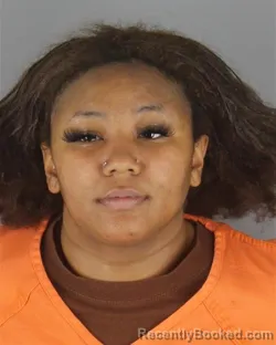 Mugshot of Shaimee Nsuaha Samone Robinson-Love booked in Hennepin County, Minnesota on October 4, 2026