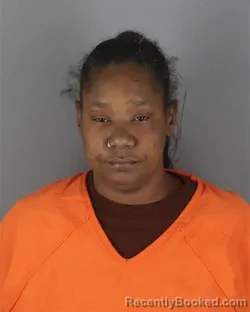 Mugshot of Donnisha Latrice Barfield-Hudspeth booked in Hennepin County, Minnesota on October 4, 2026