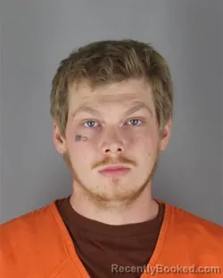 Mugshot of Brody Tavian Merriman booked in Hennepin County, Minnesota on October 4, 2026