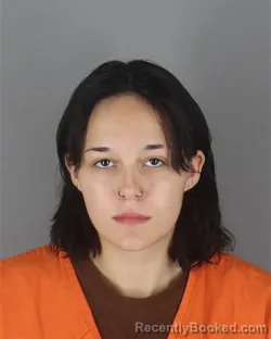 Mugshot of Lexy Margurette Peters booked in Hennepin County, Minnesota on October 5, 2026
