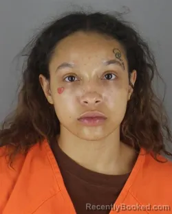 Mugshot of Aliyah Ahmbra Gardner booked in Hennepin County, Minnesota on October 6, 2026