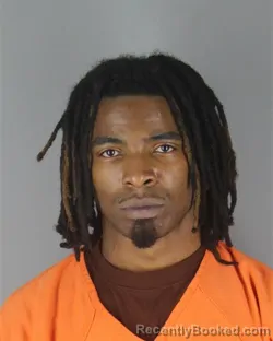 Mugshot of Andre Ricardo Jr Brown booked in Hennepin County, Minnesota on October 7, 2026