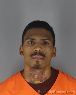 Mugshot of Taron Rashad Myers booked in Hennepin County, Minnesota on October 7, 2026