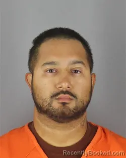 Mugshot of Antonio Alberto Martinez booked in Hennepin County, Minnesota on October 8, 2026