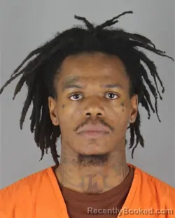 Mugshot of Dameco Cortez Jr Trapps booked in Hennepin County, Minnesota on October 8, 2026