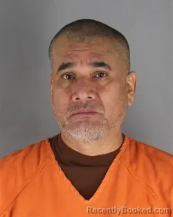 Mugshot of Alfredo Vasquez Sanchez booked in Hennepin County, Minnesota on October 9, 2026