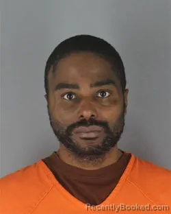 Mugshot of Marsenior Pede Johnson booked in Hennepin County, Minnesota on October 9, 2026