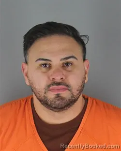 Mugshot of Gabriel Cuevas Soto booked in Hennepin County, Minnesota on October 9, 2026