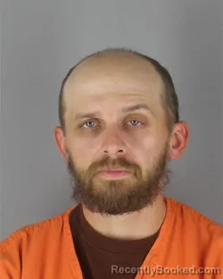 Mugshot of Mathew David Weber booked in Hennepin County, Minnesota on October 9, 2026