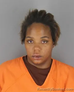 Mugshot of Lakeisha Michell Hughes booked in Hennepin County, Minnesota on October 10, 2026