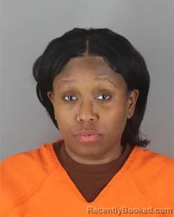 Mugshot of Natasha Charmaine Frelix booked in Hennepin County, Minnesota on October 10, 2026
