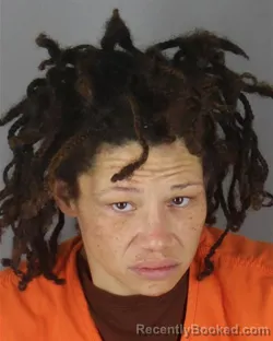 Mugshot of Amberlee Reggia Carlene Smith booked in Hennepin County, Minnesota on October 11, 2026