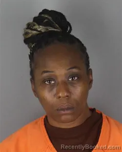 Mugshot of Dequita Yolanda Johnson booked in Hennepin County, Minnesota on October 13, 2026