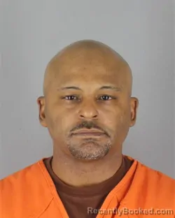 Mugshot of Charles Lorenzo Jr Perry booked in Hennepin County, Minnesota on October 13, 2026