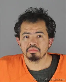 Mugshot of Ramon Vargas Hernandez booked in Hennepin County, Minnesota on October 13, 2026