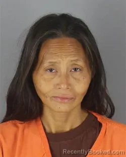 Mugshot of Mor Rachael Vang booked in Hennepin County, Minnesota on October 14, 2026