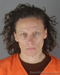 Mugshot of Samantha Marie Karg booked in Hennepin County, Minnesota on October 14, 2026