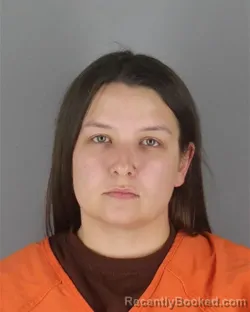 Mugshot of Elizabeth Ann Olson booked in Hennepin County, Minnesota on October 15, 2026