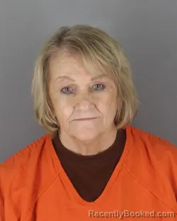 Mugshot of Sharon Louise Olson booked in Hennepin County, Minnesota on October 16, 2026