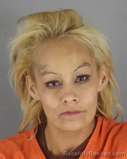 Mugshot of Danielle Marie Thompson booked in Hennepin County, Minnesota on October 16, 2026