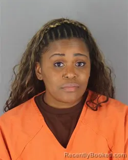 Mugshot of Ronisha Sharmelle Lynn Jones-Brown booked in Hennepin County, Minnesota on October 17, 2026