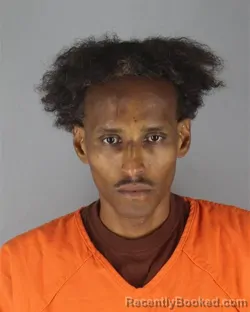 Mugshot of Abdirizak Hussein Mohamed booked in Hennepin County, Minnesota on October 17, 2026